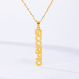 Letter Necklaces Pendants, Women's Jewelry