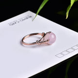 Natural Crystal Ring, Women's Jewelry