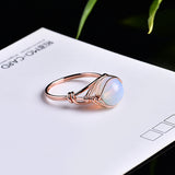 Natural Crystal Ring, Women's Jewelry