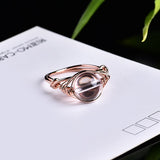 Natural Crystal Ring, Women's Jewelry