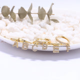 Letter A-Z Earrings, Women's Jewelry