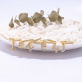 Letter A-Z Earrings, Women's Jewelry