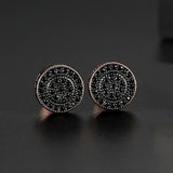 Round Stone Earrings, Women Jewelry