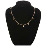 Heart & Star Pendant Necklace Choker, Women's  Jewelry