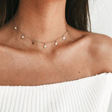 Star Choker Necklace, Women's Jewelry