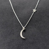 Star & Moon Pendant Necklaces, Women's Jewelry