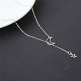 Star & Moon Pendant Necklaces, Women's Jewelry