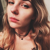 Velvet Strip Chokers Necklace, Women's Jewelry