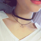 Velvet Strip Chokers Necklace, Women's Jewelry