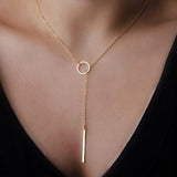 Long Pendant Necklace, Women's Jewelry