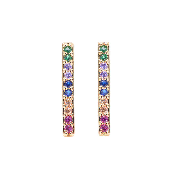 Rainbow Earrings, Women Jewelry