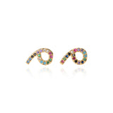 Rainbow Earrings, Women Jewelry