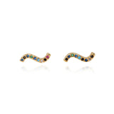Rainbow Earrings, Women Jewelry