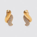 Fashion Crystal Pearls Earrings, Women's Jewelry