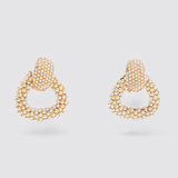 Fashion Crystal Pearls Earrings, Women's Jewelry