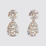 Fashion Crystal Pearls Earrings, Women's Jewelry