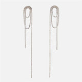 Fashion Crystal Pearls Earrings, Women's Jewelry