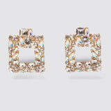 Fashion Crystal Pearls Earrings, Women's Jewelry