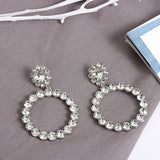 Round Pearl Earrings, Women's Jewelry