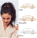 Round Hairpin, Women's  Jewelry