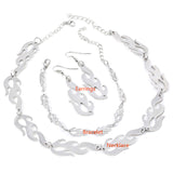 Flame Necklaces Bracelets Set , Women's Jewelry