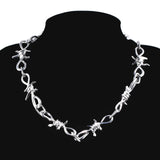 Flame Necklaces Bracelets Set , Women's Jewelry