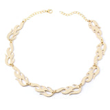Flame Necklaces Bracelets Set , Women's Jewelry