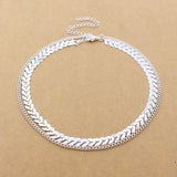 Two Layer Choker Necklaces, Women's Jewelry