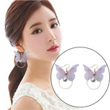 Butterfly Earrings, Women Jewelry
