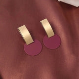 Fashion Geometric Earrings, Women's Jewelry