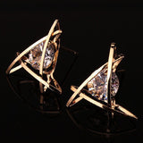 Unique Geometric Earrings, Women's Jewelry