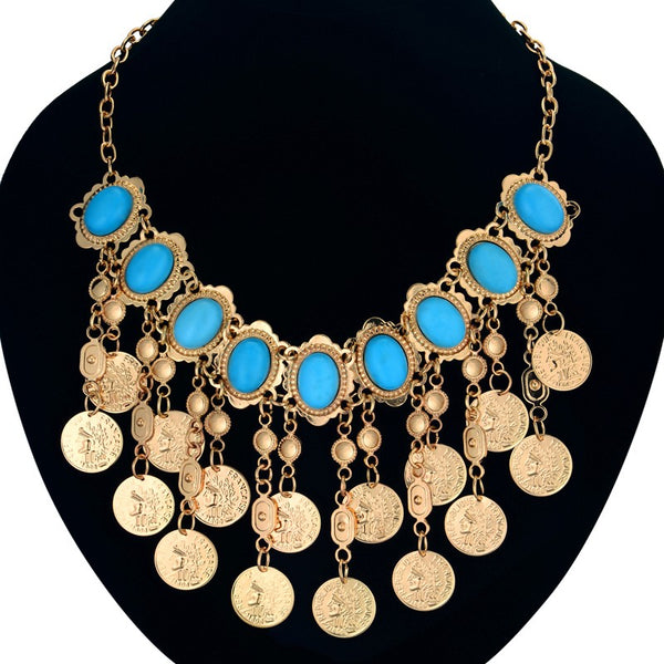 Bohemian Maxi Necklace, Women's Jewelry