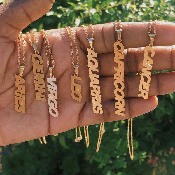 Letter Necklaces Pendants, Women's Jewelry