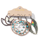 Vintage Big Round Earrings Set, Women's Jewelry