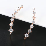 Long Gold Earrings, Women Jewelry