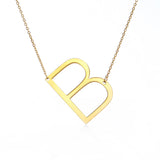 Letter Pendants Necklace, Women's Jewelry