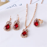 Good Quality Wedding Earring/Ring/Necklace Sets, Women's Jewelry