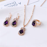 Good Quality Wedding Earring/Ring/Necklace Sets, Women's Jewelry