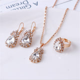 Good Quality Wedding Earring/Ring/Necklace Sets, Women's Jewelry