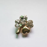 Four Leaf Gemstone Pendant, Women's  Jewelry