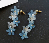 Flowers Earrings, Women Jewelry