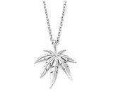 Leaf Pendant Necklace, Men's Jewelry