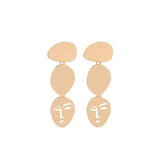 Cute Face Earrings, Women's Jewelry