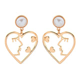 Cute Face Earrings, Women's Jewelry