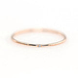 Thin Finger Ring, Women's  Jewelry