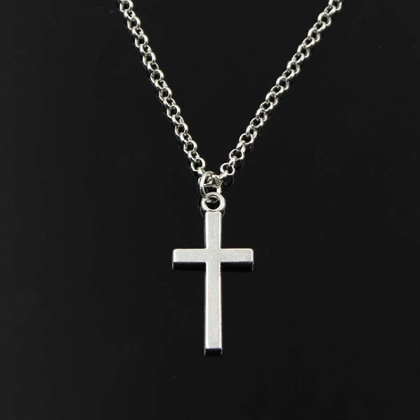 Simple Cross Pendant Necklaces, Women/Men's  Jewelry