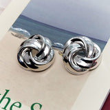 Twisted Dangle Earrings For Women Jewelry