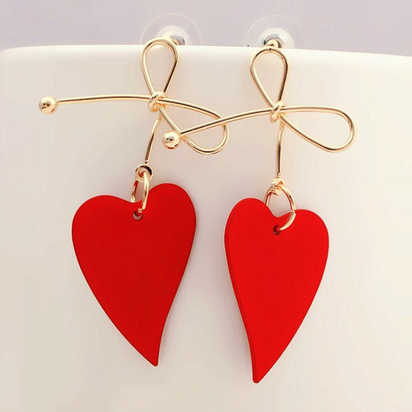 Lovely Heart Earring, Women's Jewelry
