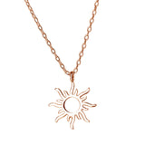 Sun Necklace, Women's Jewelry