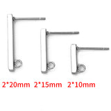 Rectangle Hanging Earrings, Women's Jewelry